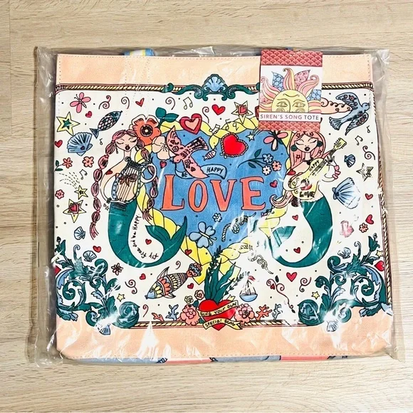 BRIGHTON Mermaid Fashionista Siren’s Song Tote NWT - Picture 5 of 11